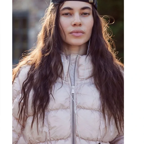 NWT Free People x FP Movement Pippa Scrunchy Glossy Packable Puffer Jacket - Picture 7 of 15